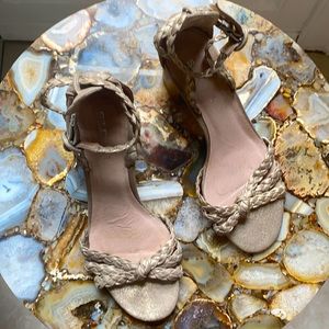 Silent D Braided Heel Sandal - 7